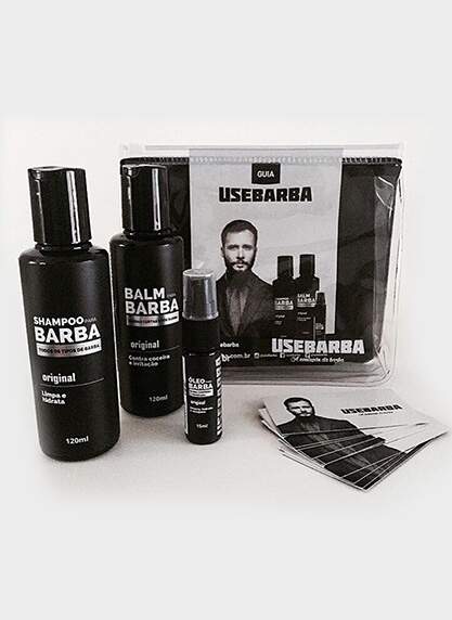 UseBarba - Marketing 360 Desenvolvimento de identidade visual, campanha de lançamento de uma das primeiras marcas 100% focadas na estética masculina